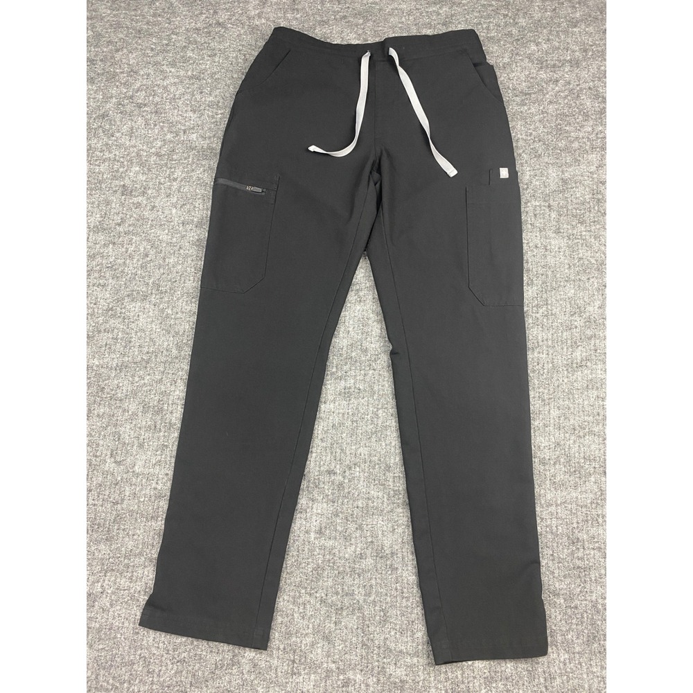 Figs Scrubs Pants‎ Womens XS Petite Black Yola Skinny Medical Nurse Doctor